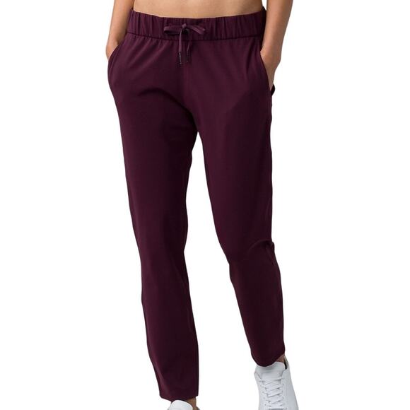 Lululemon On The Fly Pant 28" Dark Adobe Women's Size 8 Excellent Used Condition - Picture 3 of 8